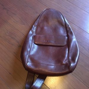 Stone Mountain brown leather cross body bag